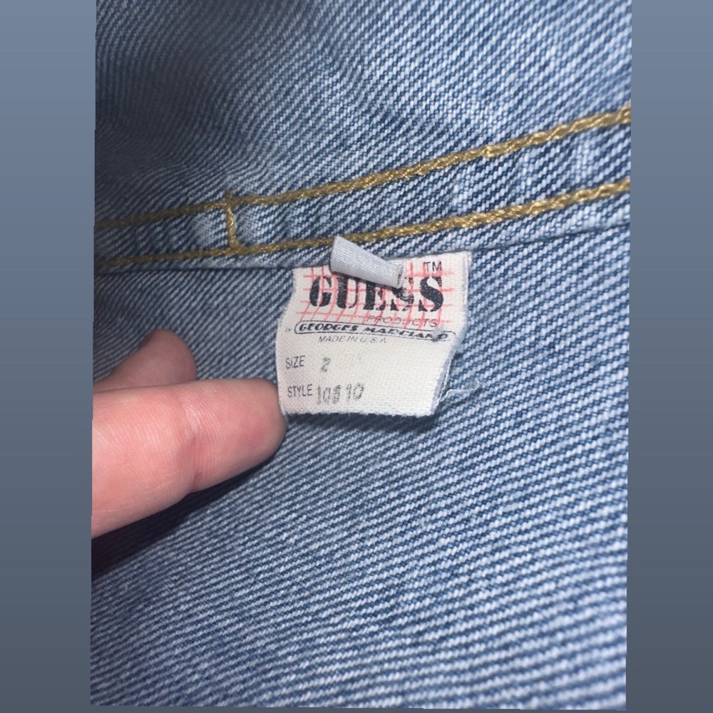GUESS Denim Overall Dress - Picture 4 of 4